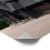 ノルウェー中世ステーブ教会 ポスター (角)