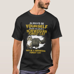 ノルウェー人のFになれないかぎり、いつも自分らしく過ごす Tシャツ