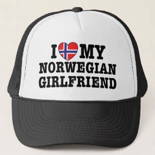 ノルウェー人ガールフレンド キャップ