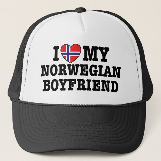 ノルウェー人ボーイフレンド キャップ (正面)