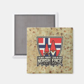 ノルウェー人顔 マグネット (正面/裏面)