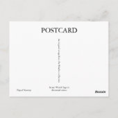 ノルウェー動揺して国旗 ポストカード (裏面)