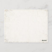 ノルウェー動揺して国旗 ポストカード (裏面)