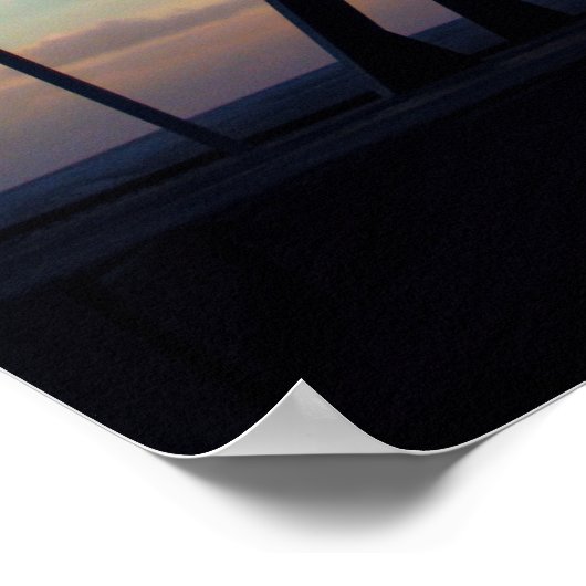 ノルウェー北岬 ポスター (角)