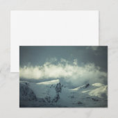 ノルウェー北極山カード (正面/裏面)