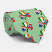 ノルウェー及びノルウェー国旗 ネクタイ (ロール)