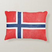 ノルウェー国グランジ旗 アクセントクッション (裏面)