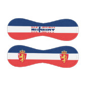 ノルウェー国旗とコート・オブ・アームズ 野球ボール (パネル)