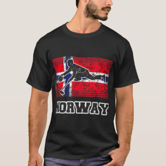 ノルウェー国旗のカール Tシャツ