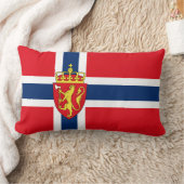 ノルウェー国旗のノルウェーの紋章、ノルウェーの3a ランバークッション (ブランケット)