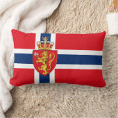 ノルウェー国旗のノルウェーの紋章、ノルウェー3 ランバークッション (ブランケット)