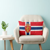 ノルウェー国旗のノルウェーの紋章、ノルウェー3 ランバークッション (椅子)