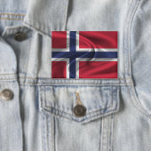 ノルウェー国旗のボタン 缶バッジ (インサイチュ)