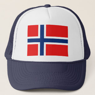 ノルウェー国旗の帽子 キャップ