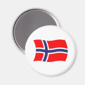 ノルウェー国旗の磁石 マグネット (正面/裏面)