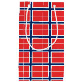 ノルウェー国旗の記号 スモールペーパーバッグ (正面)