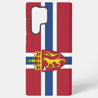 ノルウェー国旗の電話ケース SAMSUNG GALAXY S22 ULTRAケース