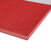 ノルウェー国旗を掲げたガラス製板 カッティングボード (角)