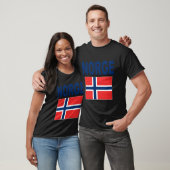 ノルウェー国旗カッコいいノルウェー国旗の贈り物 Tシャツ (ユニセックス)