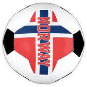 ノルウェー国旗サッカーボール チームファン＆選手用 サッカーボール (回転)