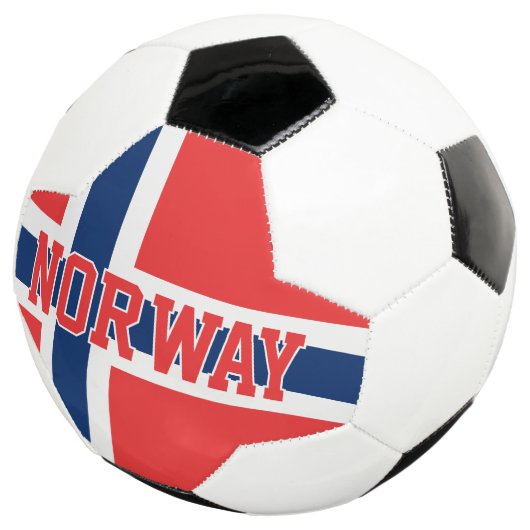 ノルウェー国旗サッカーボール チームファン＆選手用 サッカーボール (3/4)