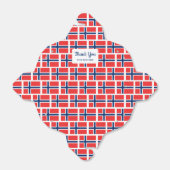 ノルウェー国旗スカンジナビアプライド好意ボックス フェイバーボックス (折り畳みなし)