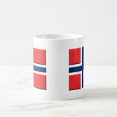 ノルウェー国旗ノールシュクマグ コーヒーマグカップ (中央)