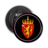 ノルウェー国旗ボトルオープナー,ノルウェーのエンブレム/パーティー 栓抜き (正面)