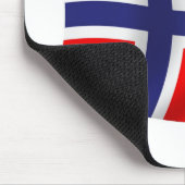 ノルウェー国旗マウスパッド マウスパッド (コーナー)