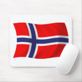 ノルウェー国旗マウスパッド マウスパッド (マウス)