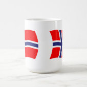 ノルウェー国旗マグカップ コーヒーマグカップ (中央)