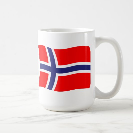 ノルウェー国旗マグカップ コーヒーマグカップ (右)