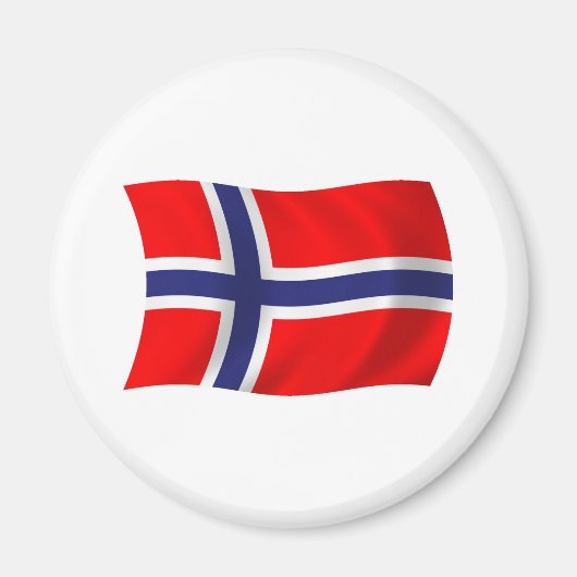ノルウェー国旗マグネット マグネット (正面)