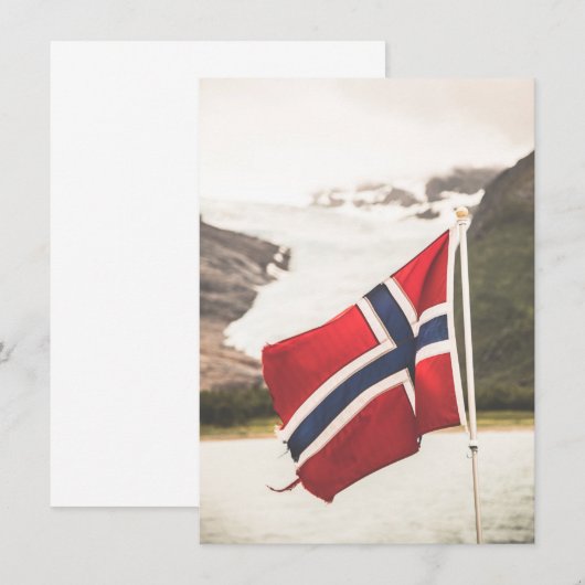 ノルウェー国旗 (正面/裏面)