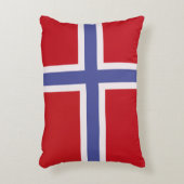 ノルウェー国旗 アクセントクッション (正面(垂直))