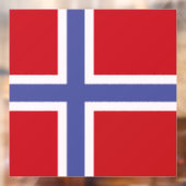 ノルウェー国旗 ウィンドウサイン (シート2)