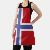 ノルウェー国旗 エプロン (インサイチュ)
