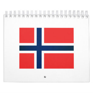 ノルウェー国旗 カレンダー