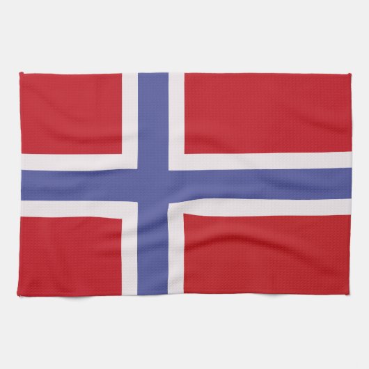 ノルウェー国旗 キッチンタオル (横)