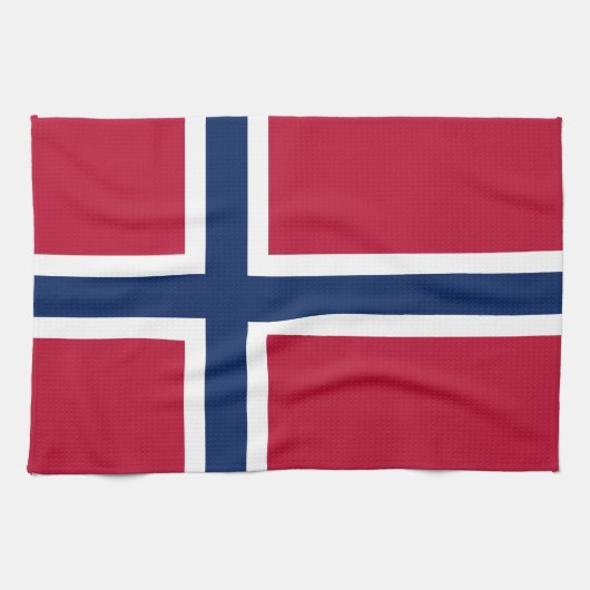 ノルウェー国旗 キッチンタオル (横)