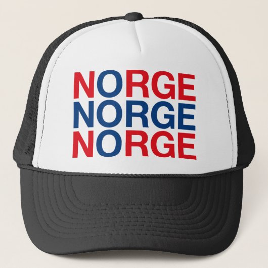 ノルウェー国旗 キャップ (正面)