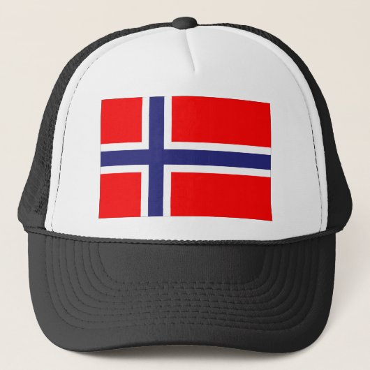 ノルウェー国旗 キャップ (正面)