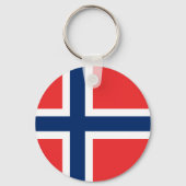 ノルウェー国旗 キーホルダー (裏面)