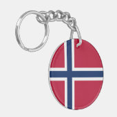 ノルウェー国旗 キーホルダー (正面左)