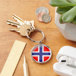 ノルウェー国旗 キーホルダー