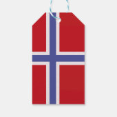 ノルウェー国旗 ギフトタグ (裏面)