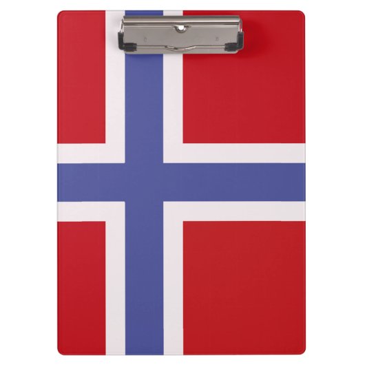 ノルウェー国旗 クリップボード (正面)