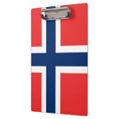 ノルウェー国旗 クリップボード (左)