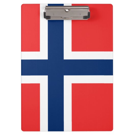 ノルウェー国旗 クリップボード (正面)