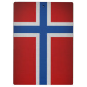 ノルウェー国旗 クリップボード (裏面)
